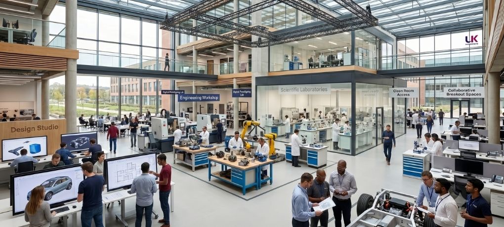 The Global Innovation and Technology Centre building in Cambridge, home to PA Consulting.