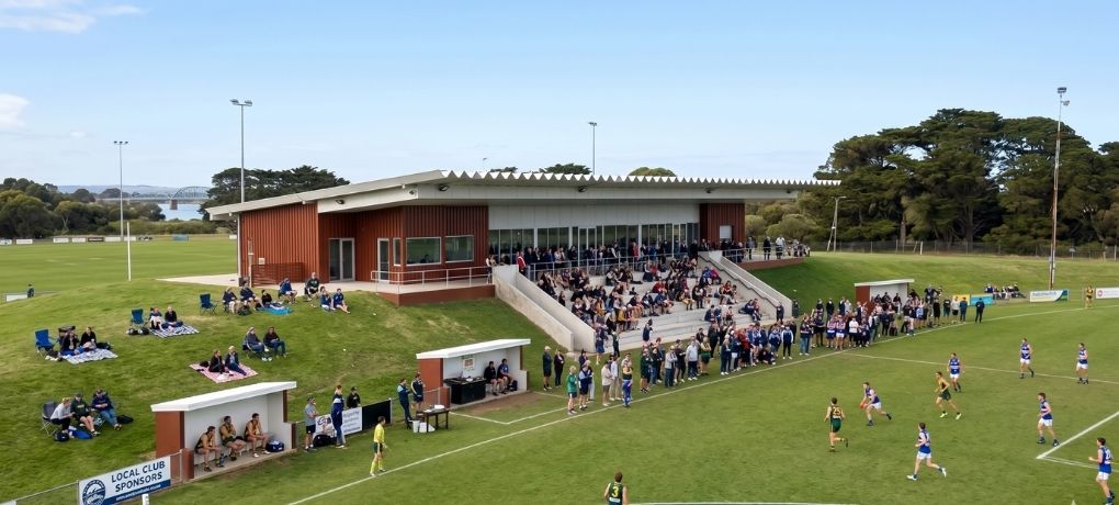 The Goolwa Oval Sporting Complex in Goolwa, South Australia.