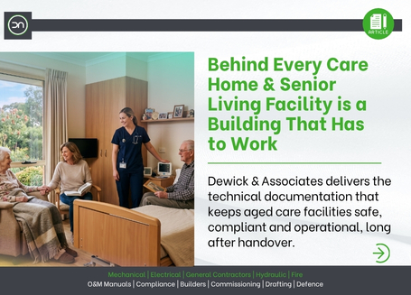 Technical documentation for aged care