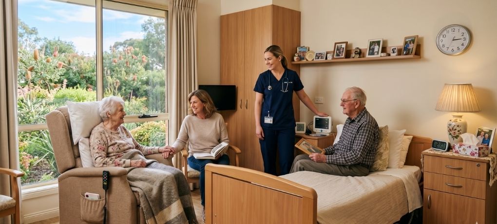 The Montefiore residential aged care facility in Sydney, New South Wales.