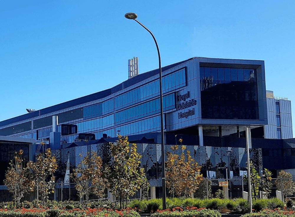 New Royal Adelaide Hospital in Adelaide, South Australia, where Dewick & Associates delivered Mechanical Services O&M Manuals for HVAC, specialist ventilation and medical gas systems.